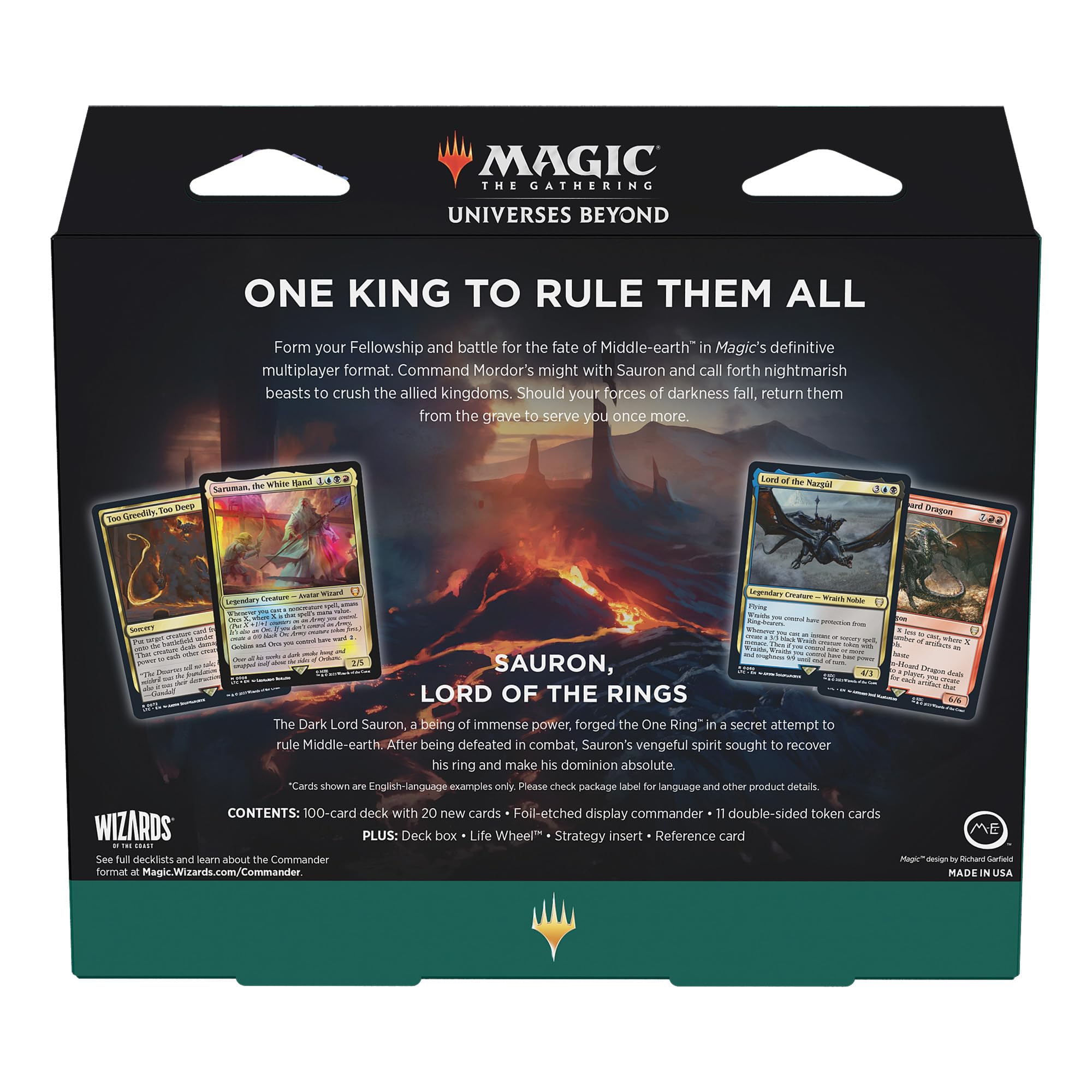 Magic: The Gathering double-sided tokens for varied gameplay.