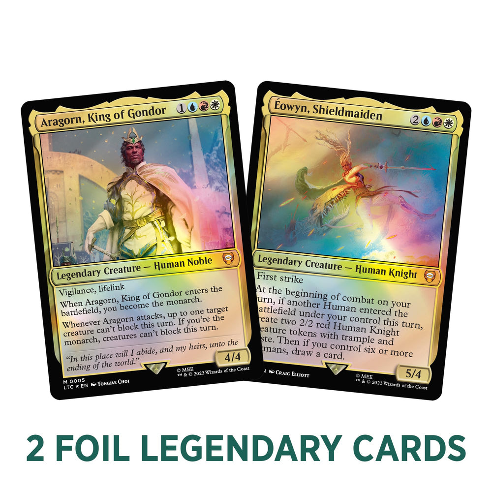 Magic: The Gathering foil-etched Display Commander, premium aesthetic for the table