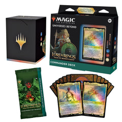Magic: The Gathering Tales of Middle-earth Riders of Rohan deck front view, ready to play