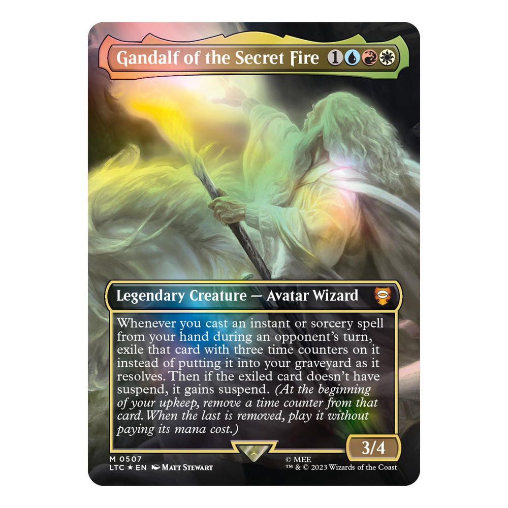 MTG Tales of Middle-earth art cards shown without text for clean display.