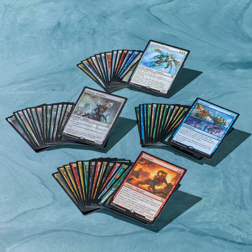 Magic: The Gathering MH3 Foil-etched Display Commander shows premium foil-etched commander border.