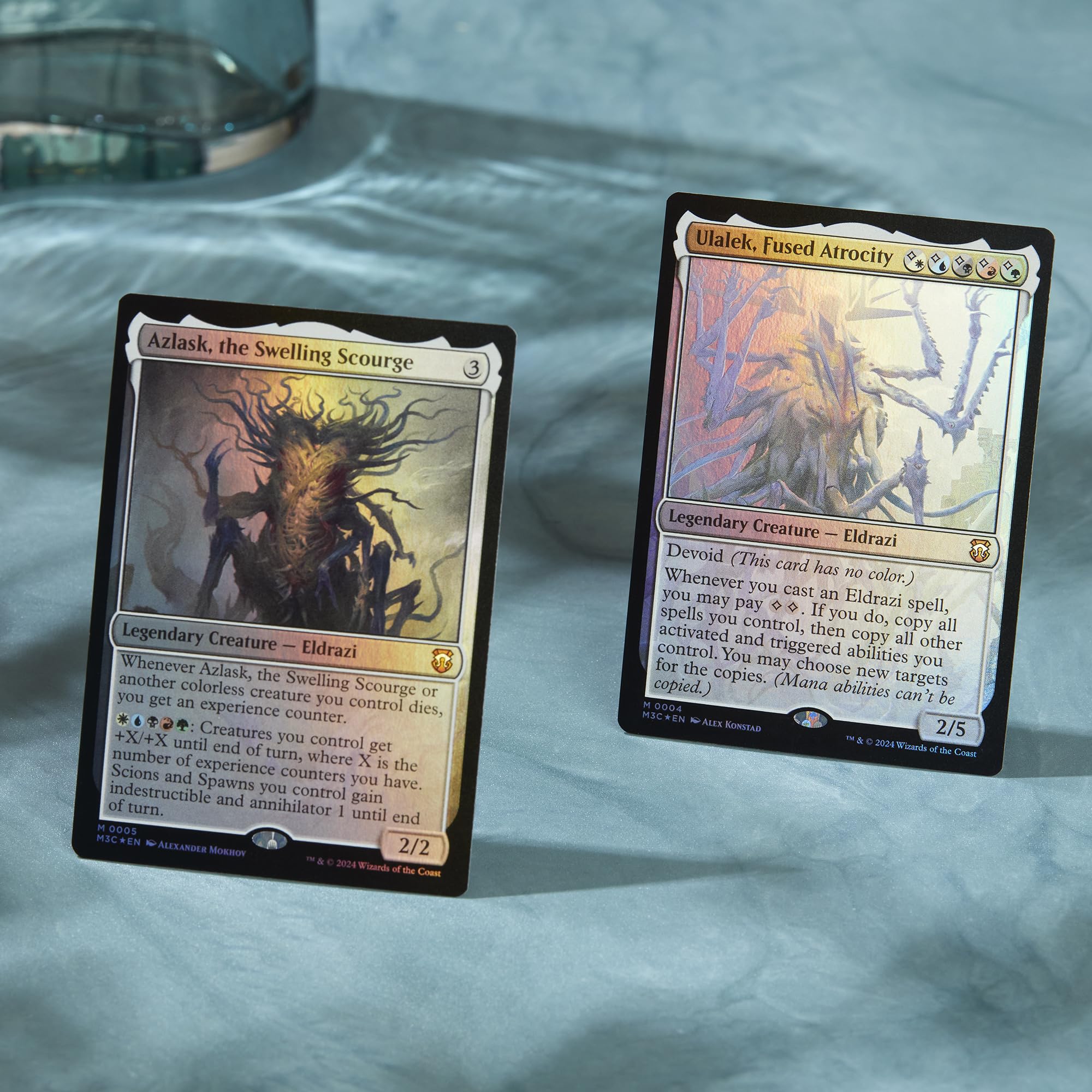 Double-sided tokens included with the Eldrazi Incursion deck for quick battlefield setups.
