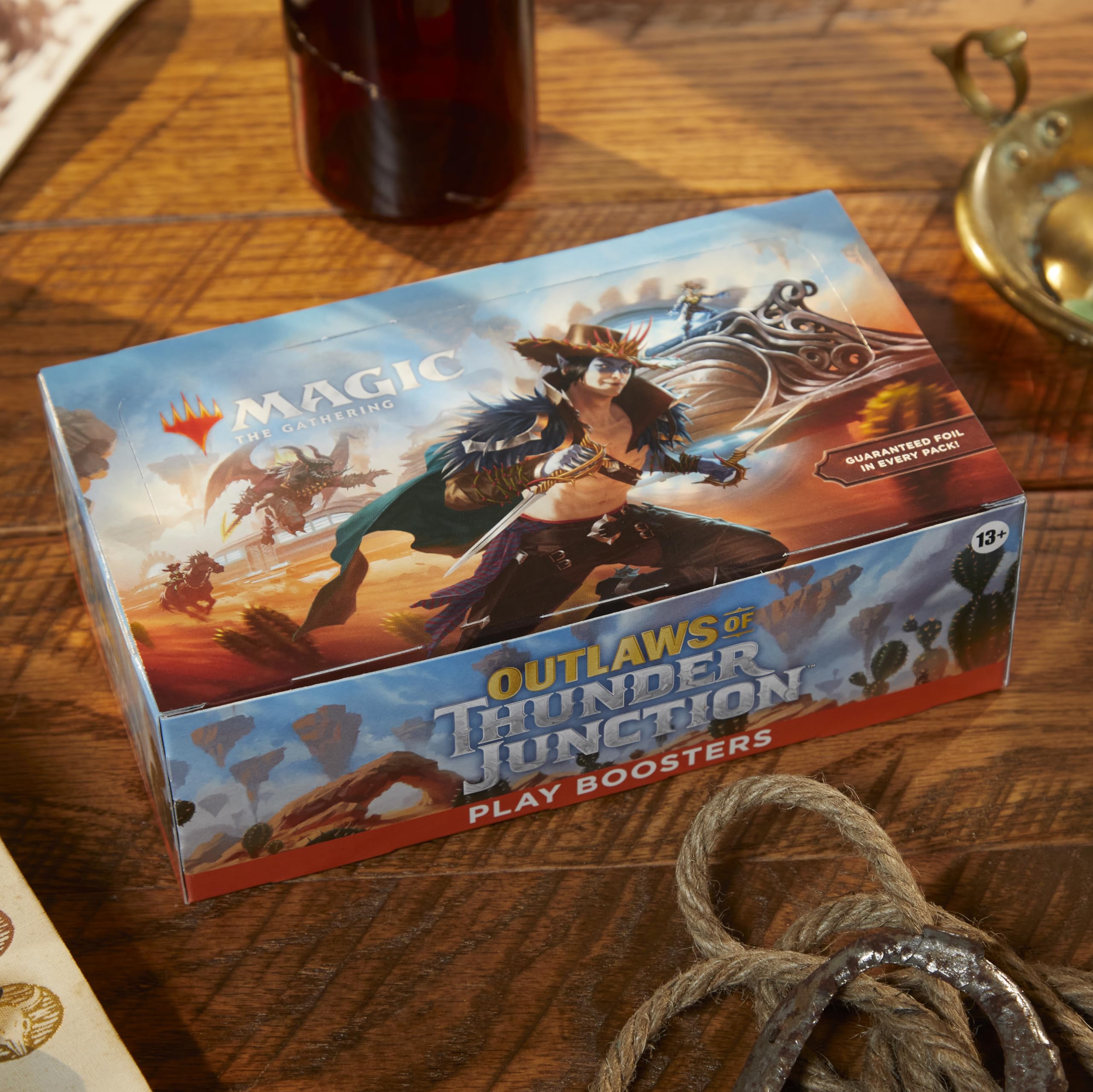 Magic: The Gathering Outlaws Thunder Junction Breaking News card in pack