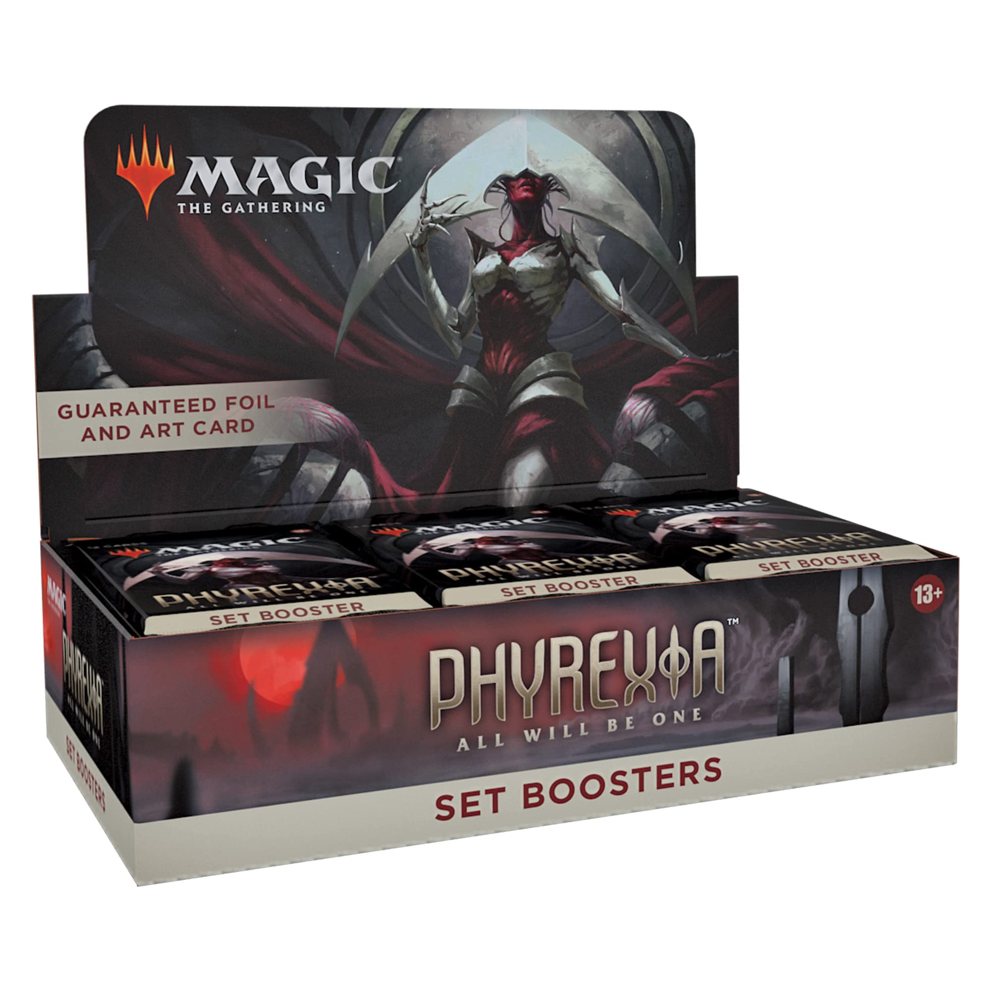 Magic: The Gathering Phyrexia Ichor showcase card inside a booster