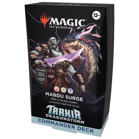 Magic: The Gathering Tarkir Dragonstorm Deck card front for fast, ready-to-play games