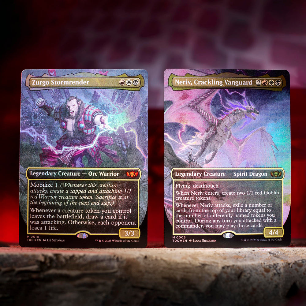 Magic: The Gathering Tarkir Dragonstorm Deck Collector Booster Sample adds rare cards