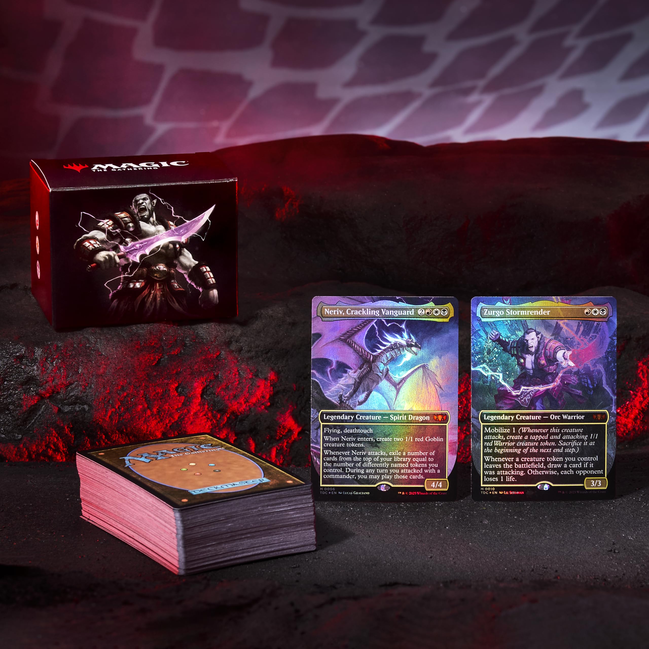 Magic: The Gathering Tarkir Dragonstorm Deck double-sided tokens for dynamic battlefield moments
