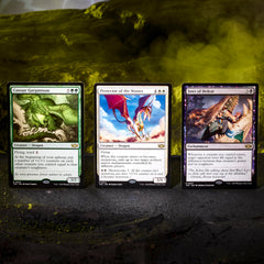 Magic: The Gathering Tarkir Dragonstorm strategy insert offers quick gameplay tips and deck ideas.
