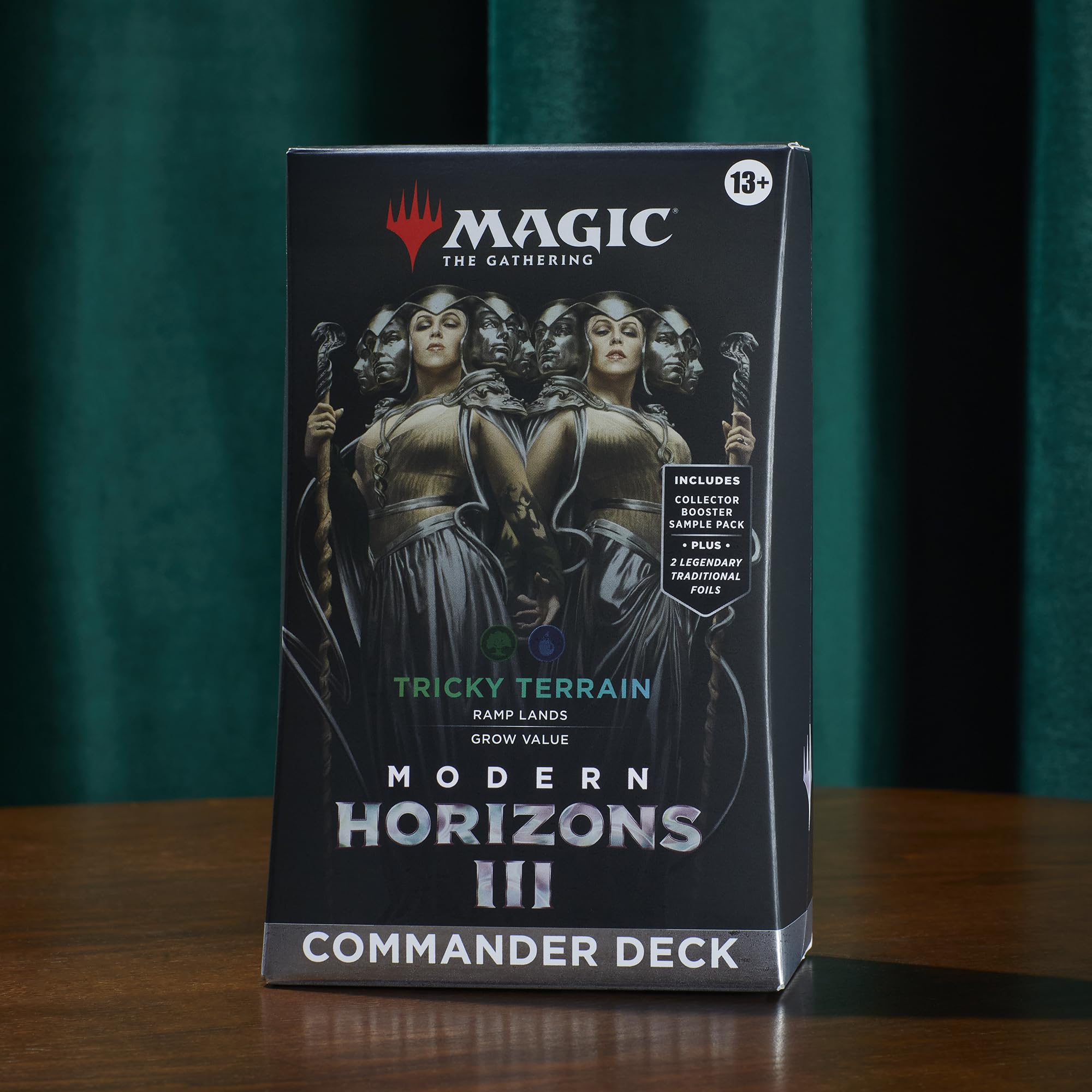 Magic: The Gathering Tricky Terrain life wheel tracks life totals during multiplayer games