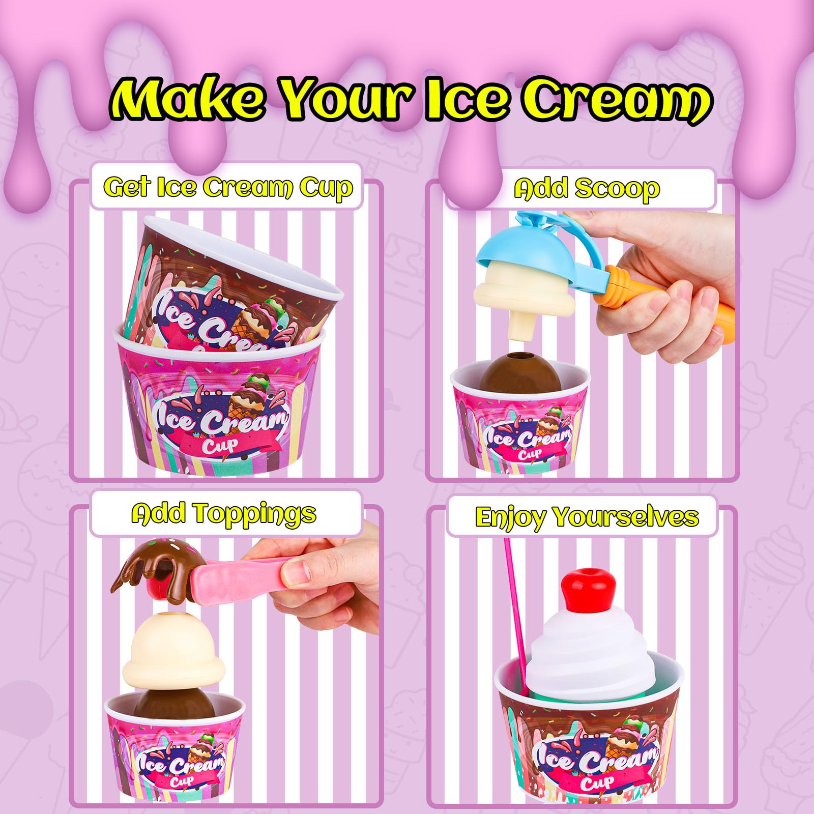 Magic4U cones invite kids to swap flavors and build treats