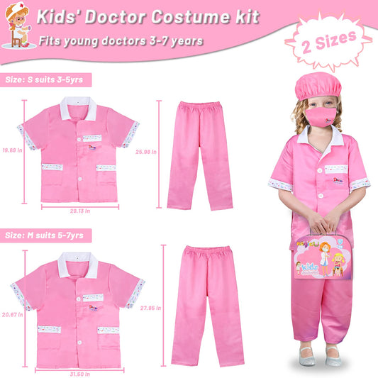 Magic4U doctor kit carry case keeps tools organized during pretend play