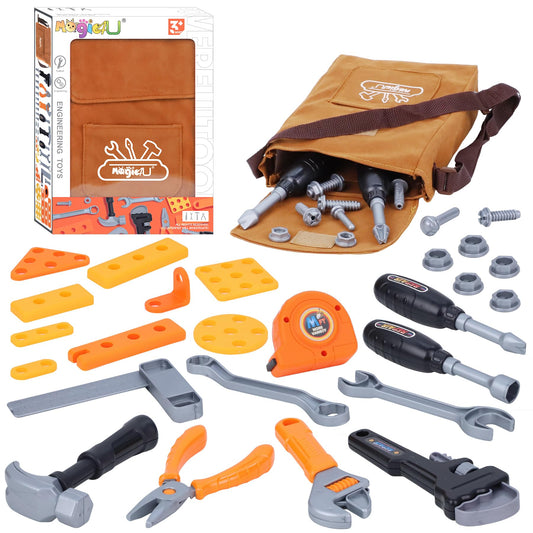 Magic4U kids tool set hammer for safe pretend play