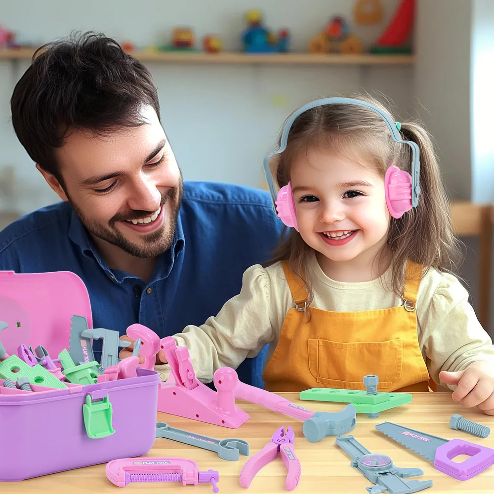 Magic4U screwdrivers promote counting and problem-solving in pretend repairs.