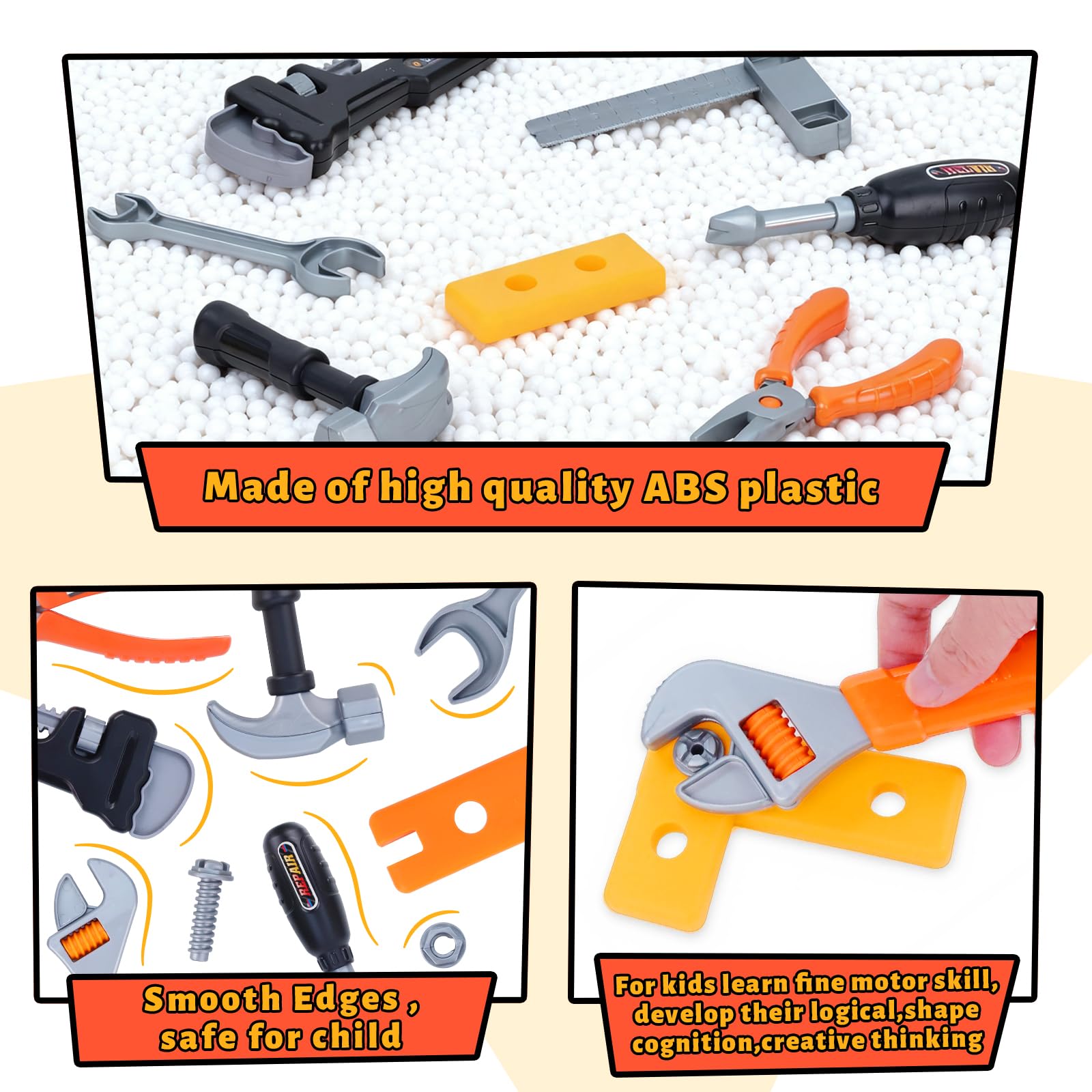 Magic4U screwdrivers offering authentic feel in pretend tasks