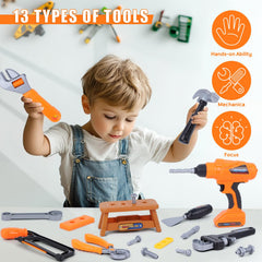 Magic4U shovel and tools for hands-on construction play.