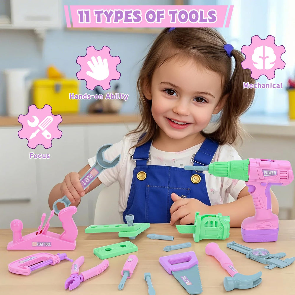 Magic4U toolbox keeps all parts organized for growing mini builders.