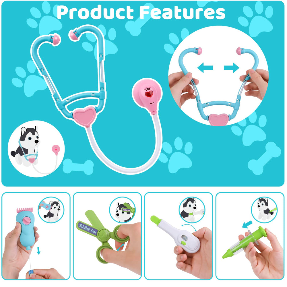 Magic4U otoscope tool aids curious pretend checkups