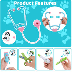 Magic4U otoscope tool aids curious pretend checkups
