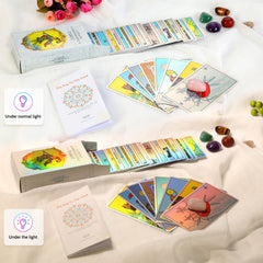 MagicSeer 350gsm card stock durability enables repeated shuffles and long-lasting use.