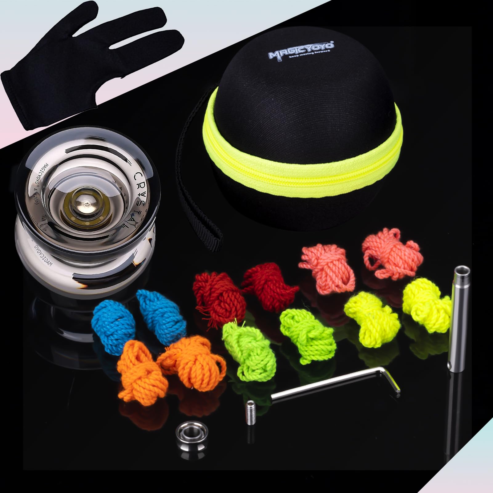 MAGICYOYO K2 compact design enables easy on-the-go practice and storage.