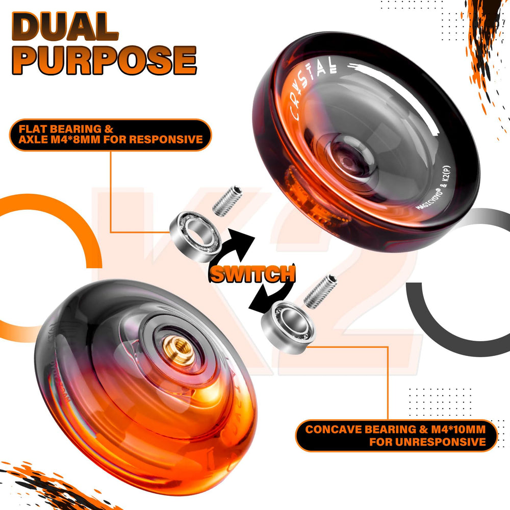 MagicYoYo K2 Crystal 12 strings kit for extended practice