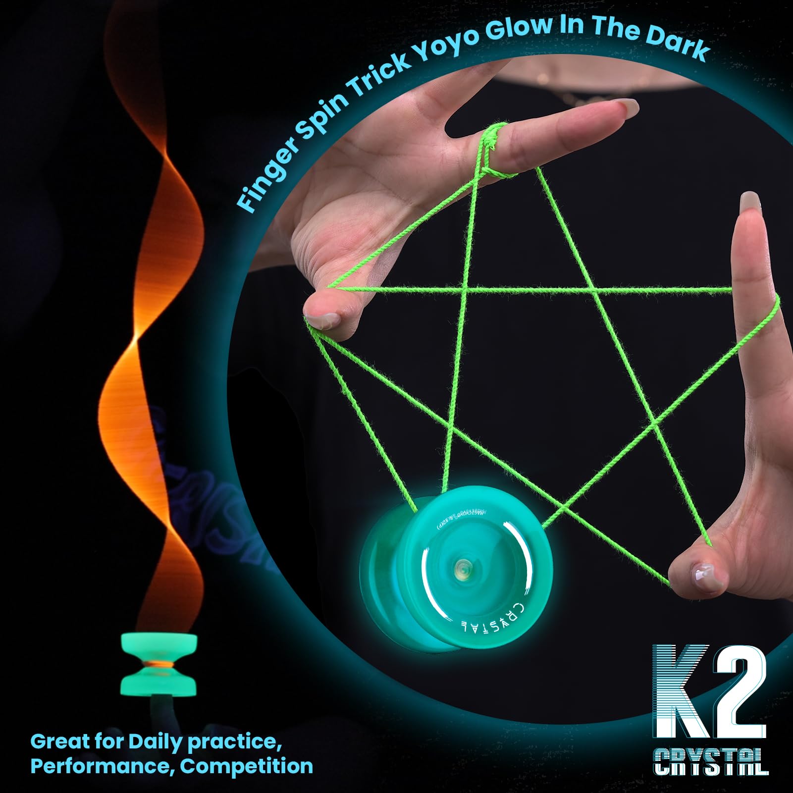 MAGICYOYO K2 accessories kit with strings case and tools
