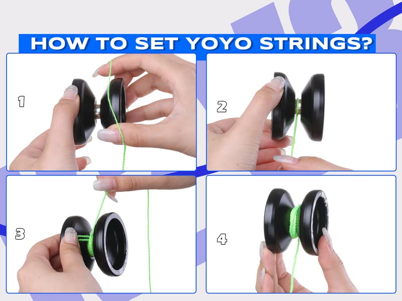 MAGICYOYO Bearing puller and extra bearings for quick upgrades.