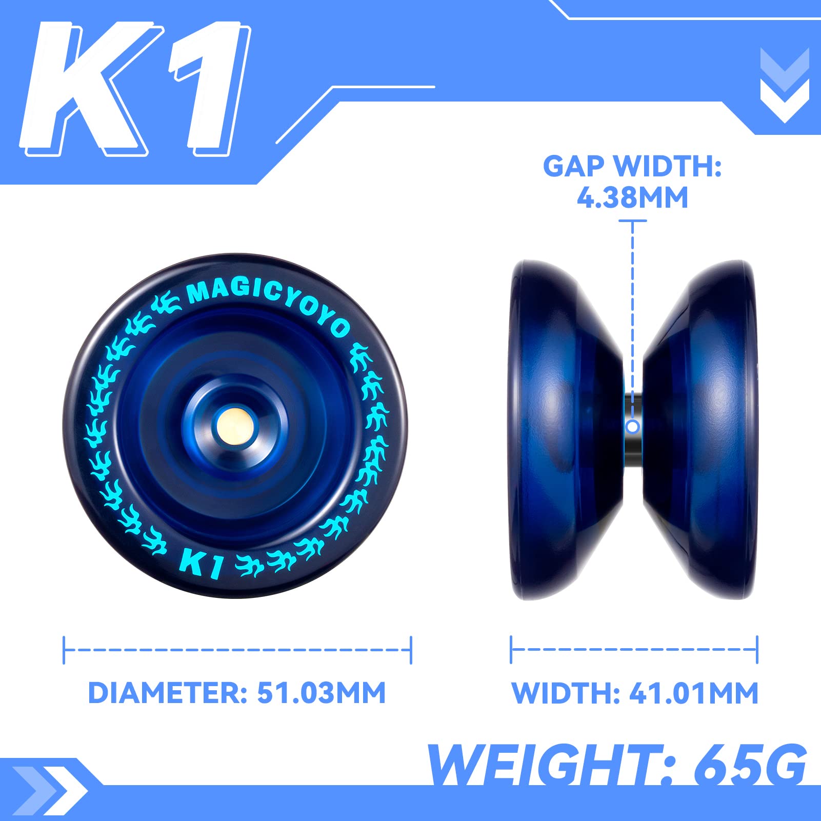 MAGICYOYO K1 beginner-friendly trick display with stable flight