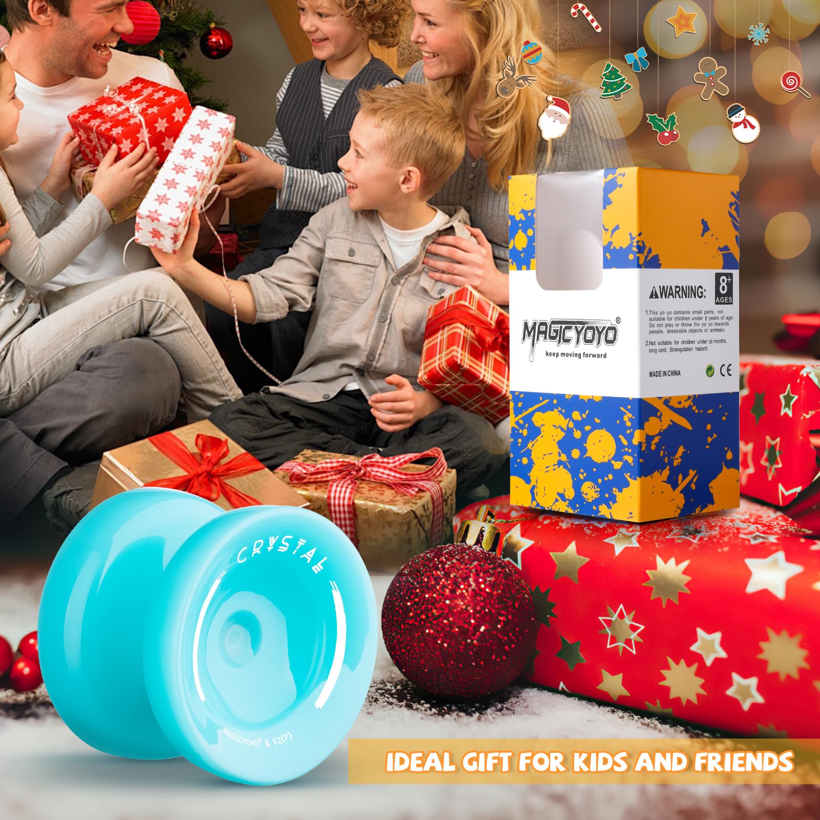 MAGICYOYO K2 6-strings pack for extended practice sessions