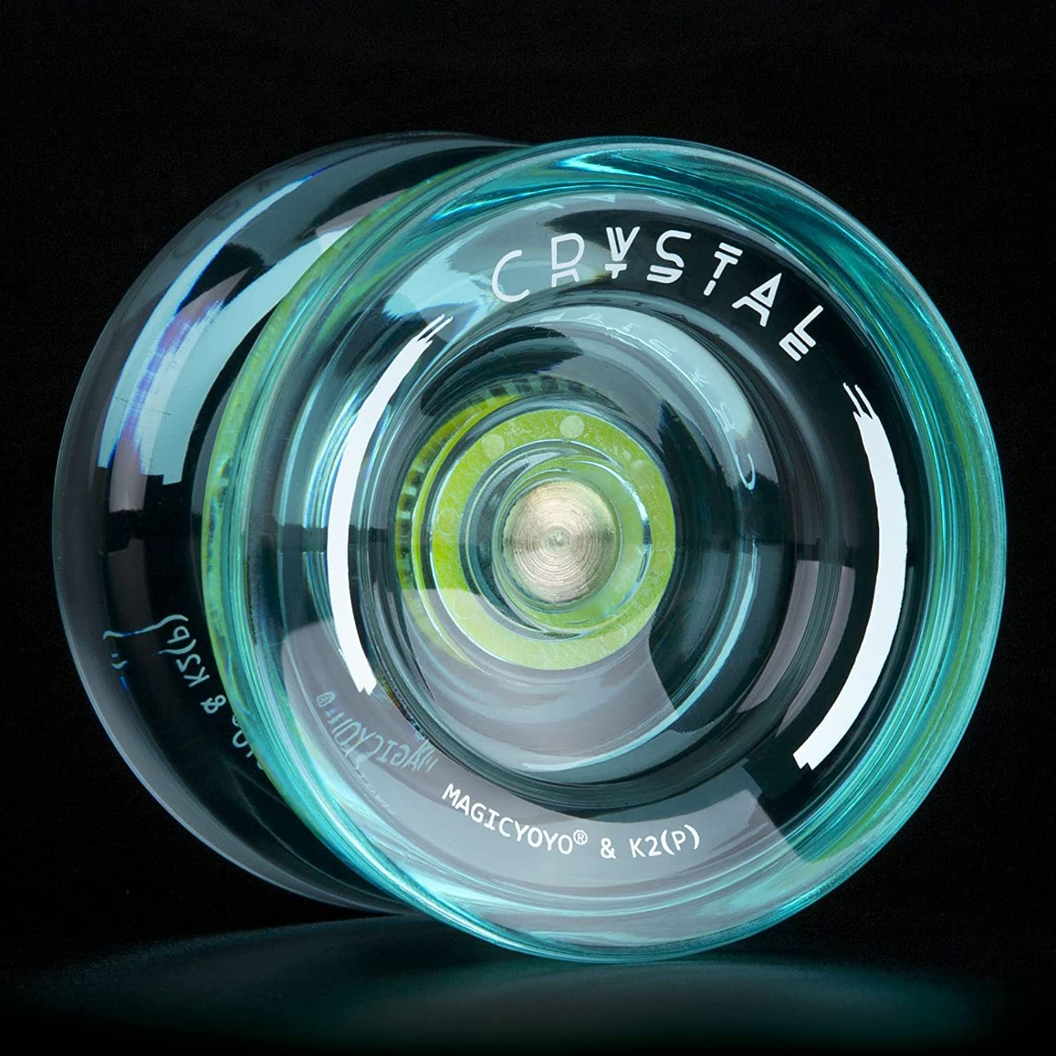 MAGICYOYO K2 Crystal Green drop-resistant body for durable daily practice and long-lasting performance.