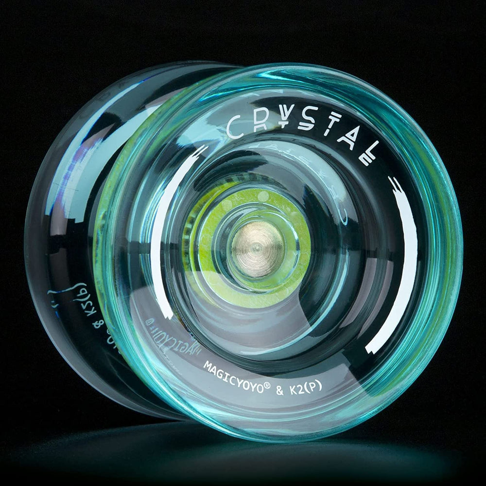MAGICYOYO K2 Crystal Green drop-resistant body for durable daily practice and long-lasting performance.