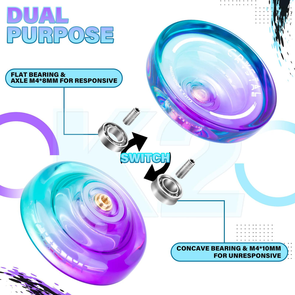 MAGICYOYO K2 sturdy PC construction for wear resistance and safety.