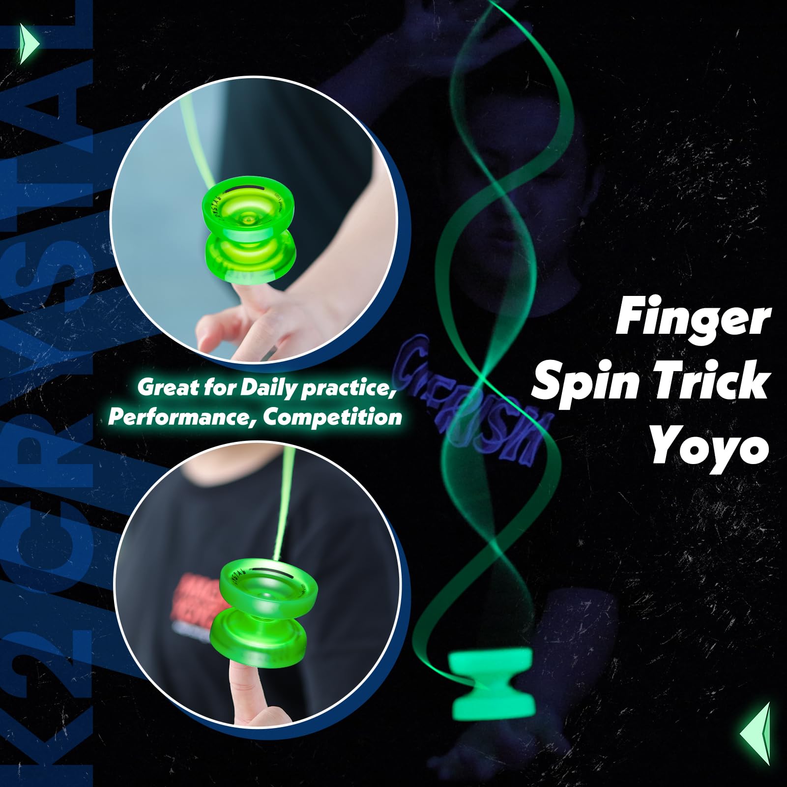 MAGICYOYO K2 pack case contents show strings and tools for easy setup.