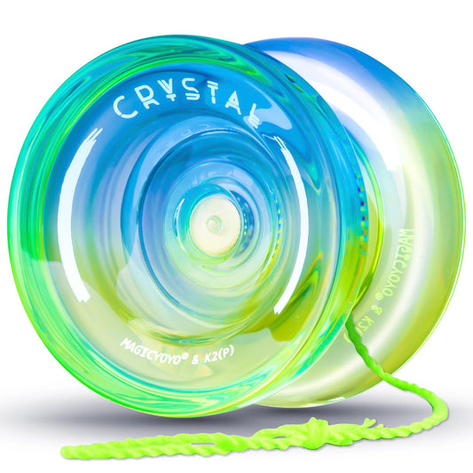Magicyoyo K2 unresponsive mode setup with U-bearing for advanced tricks and longer spins.