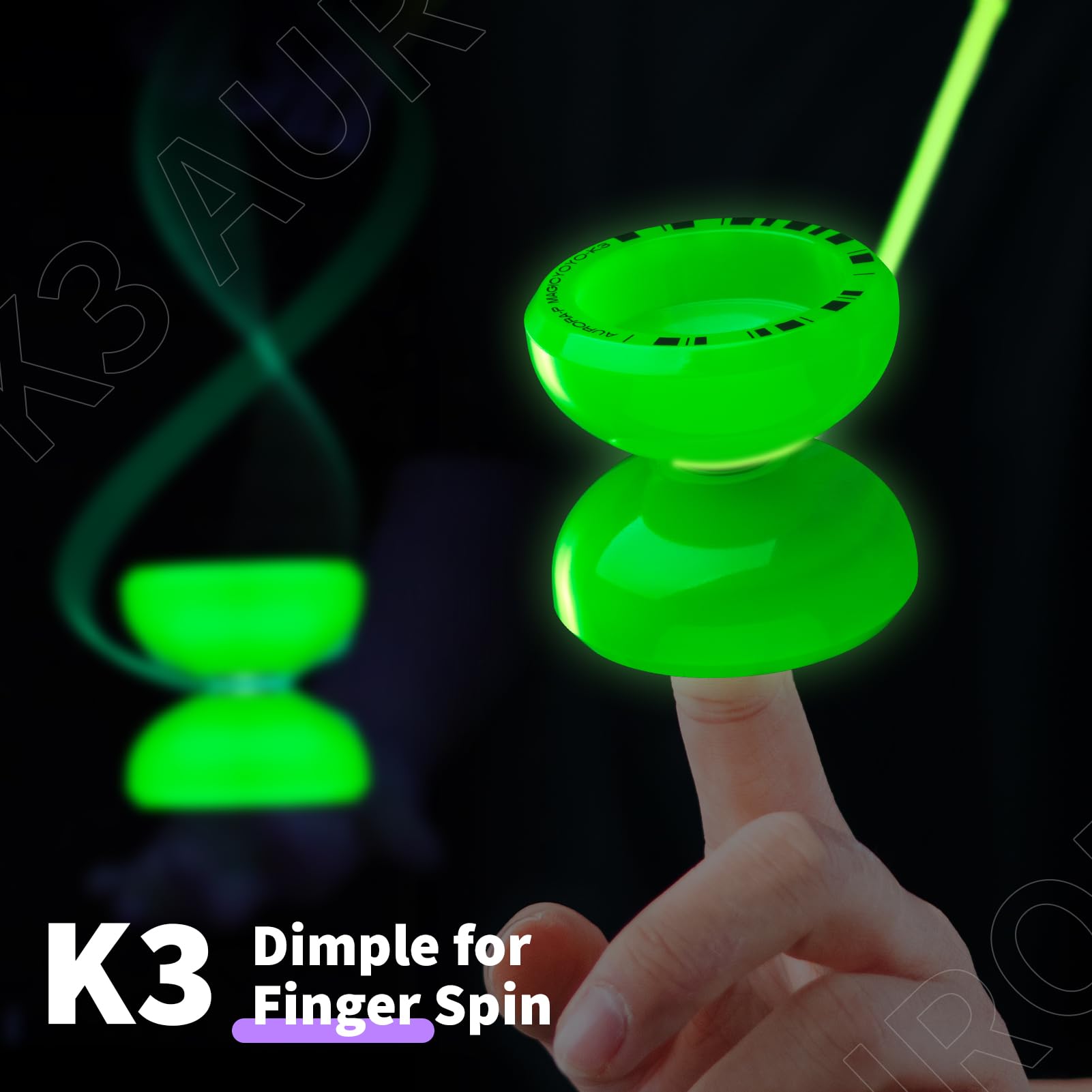 MAGICYOYO K3 Aurora-P includes a carrying bag for on-the-go practice.