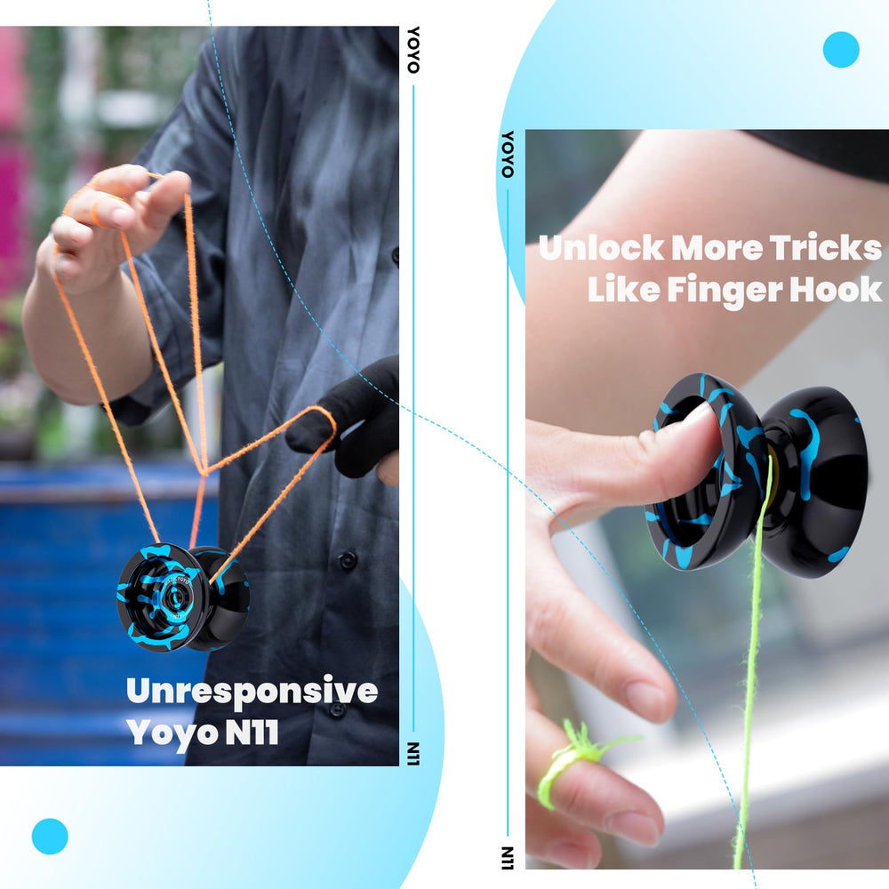MAGICYYO N11 silicone-weight-ring: adjustable heft for stability or agility.