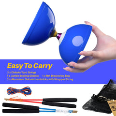 MAGICYOYO Pro blue net carry bag keeps gear organized on the go