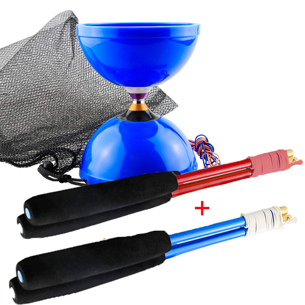 MAGICYOYO Pro blue in-use setup enabling dynamic tricks