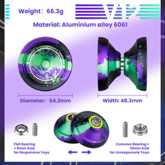 MagicYoYo V12 6061 aluminum construction delivers durable, high-quality performance.