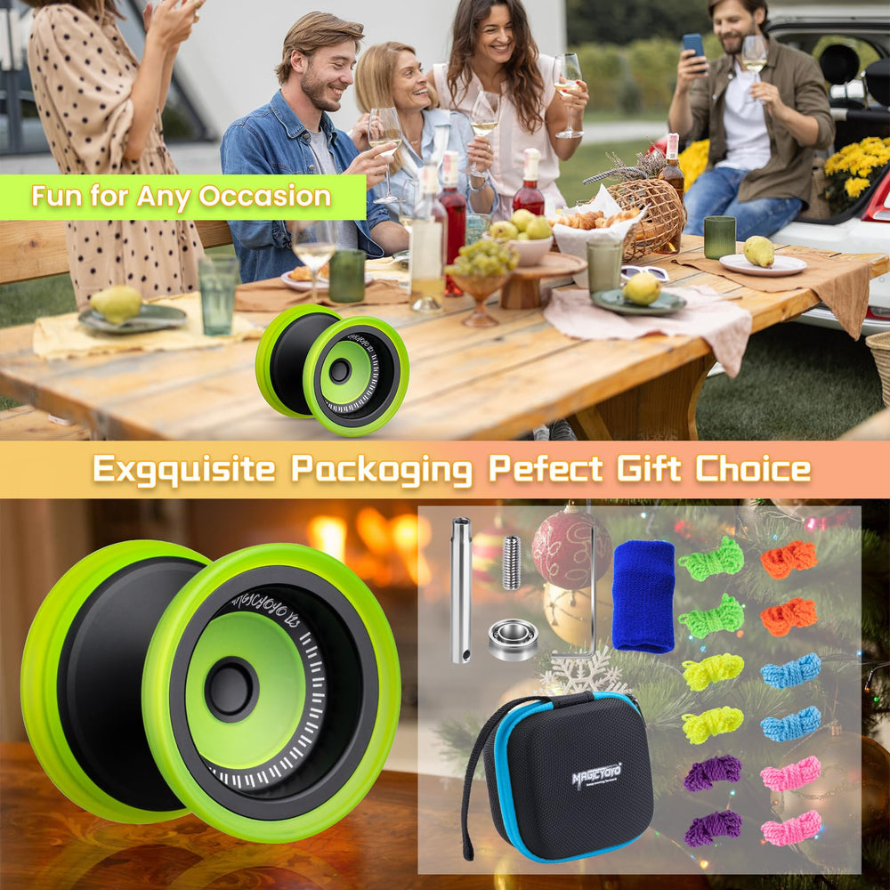 MAGICYOYO V13 Deepspin finger brace supports comfortable practice.