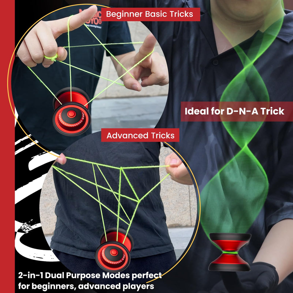 MAGICYOYO V13 Deepspin finger-spin cap enables precise tricks with control.