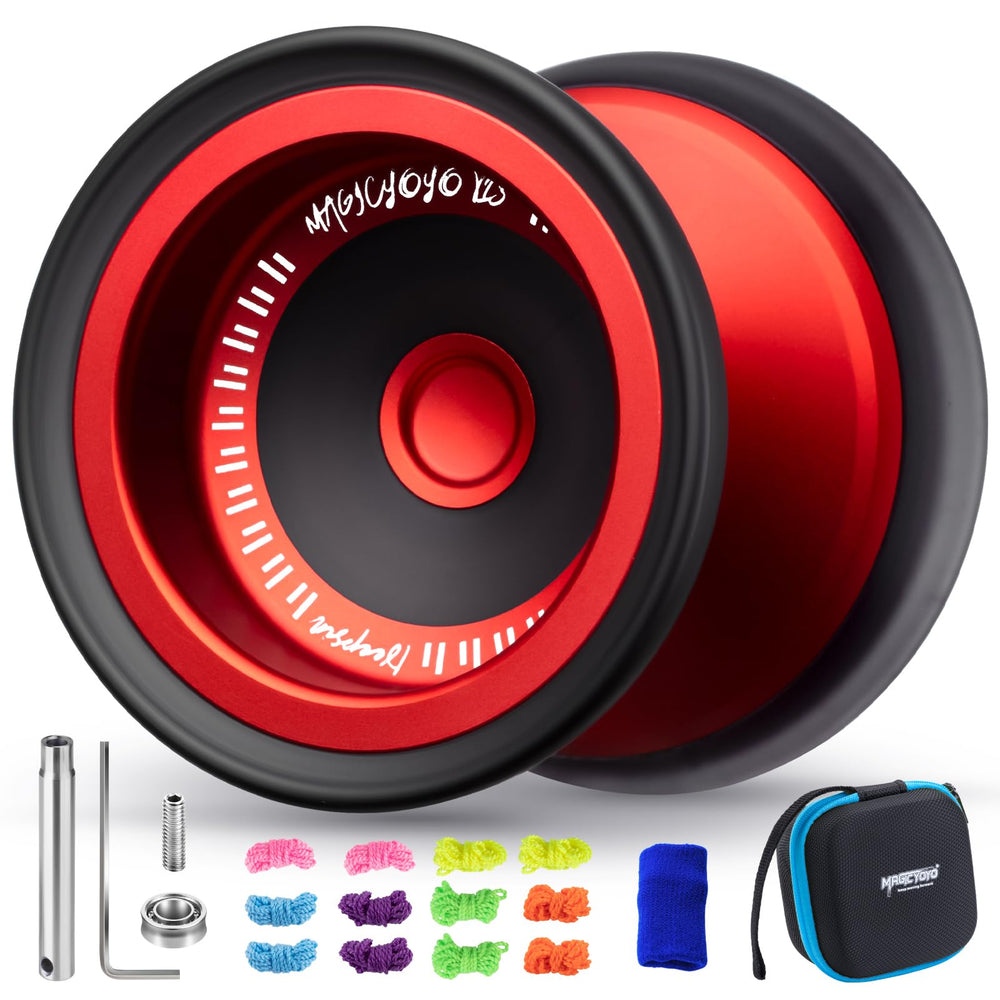 MAGICYOYO V13 Deepspin outer rings enhance stability and durability for smoother spins.