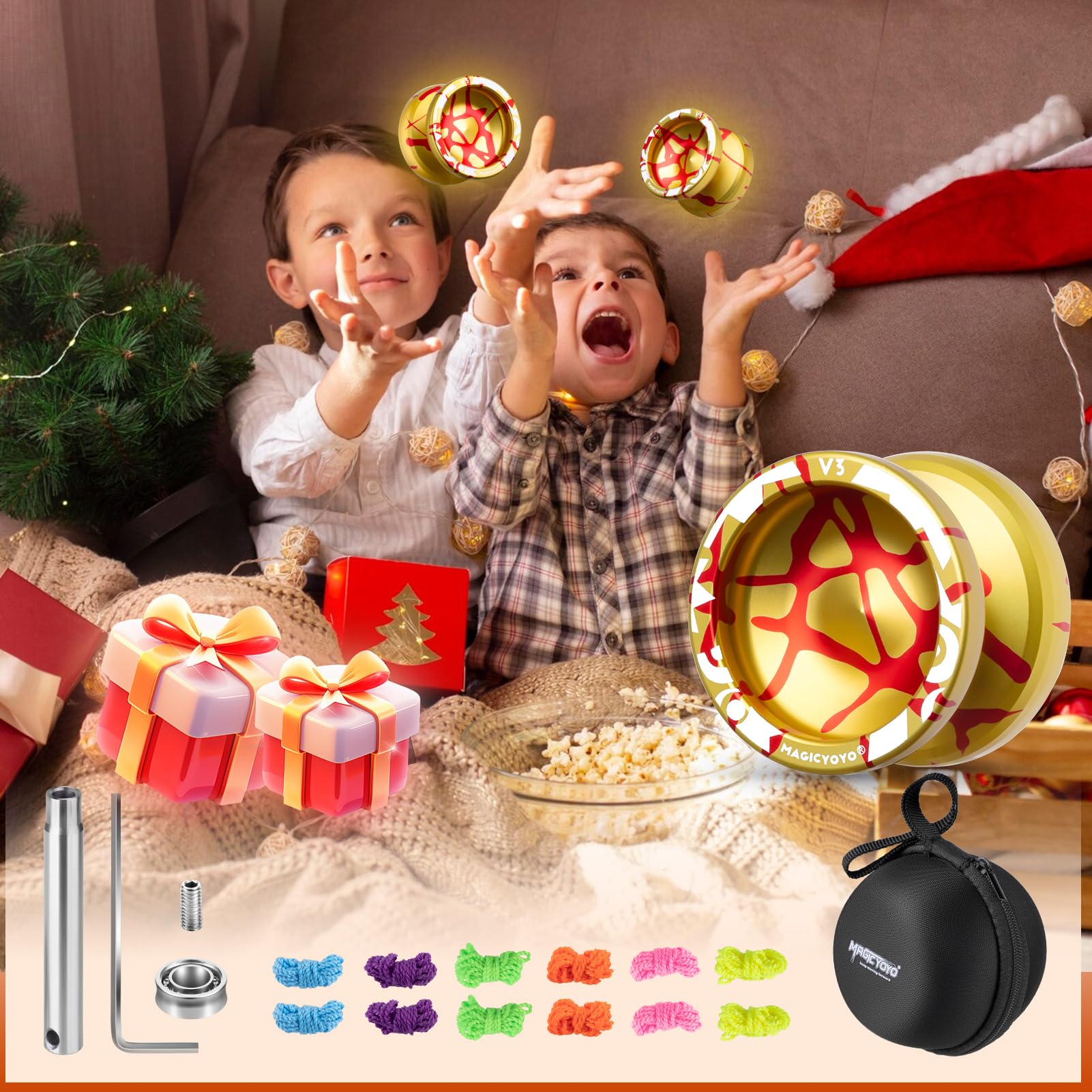 MagicYoyo V3 carrying case keeps gear organized.