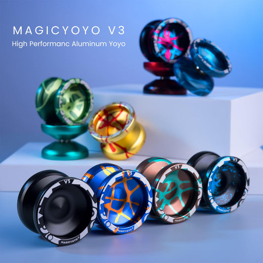 MAGICYOYO V3 flat bearing and 8mm axle ready for versatile play