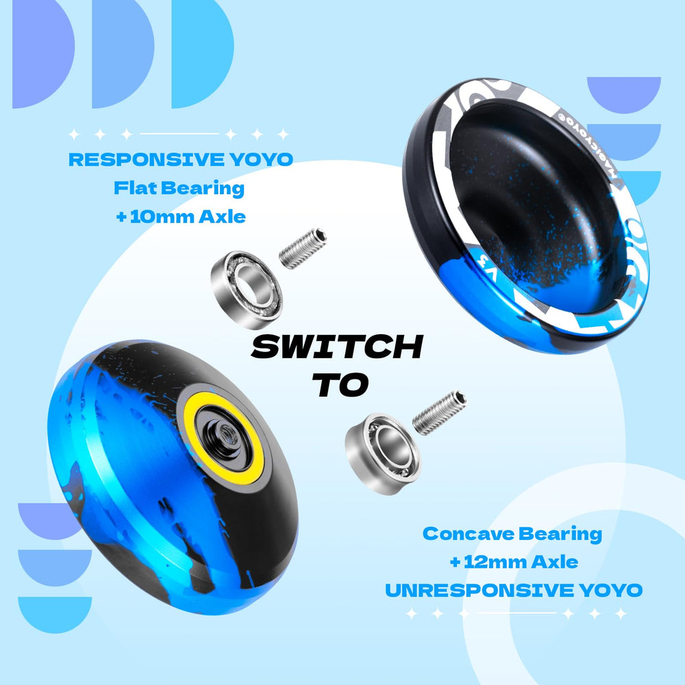 MAGICYOYO V3 replacement bearing highlights extended spin potential