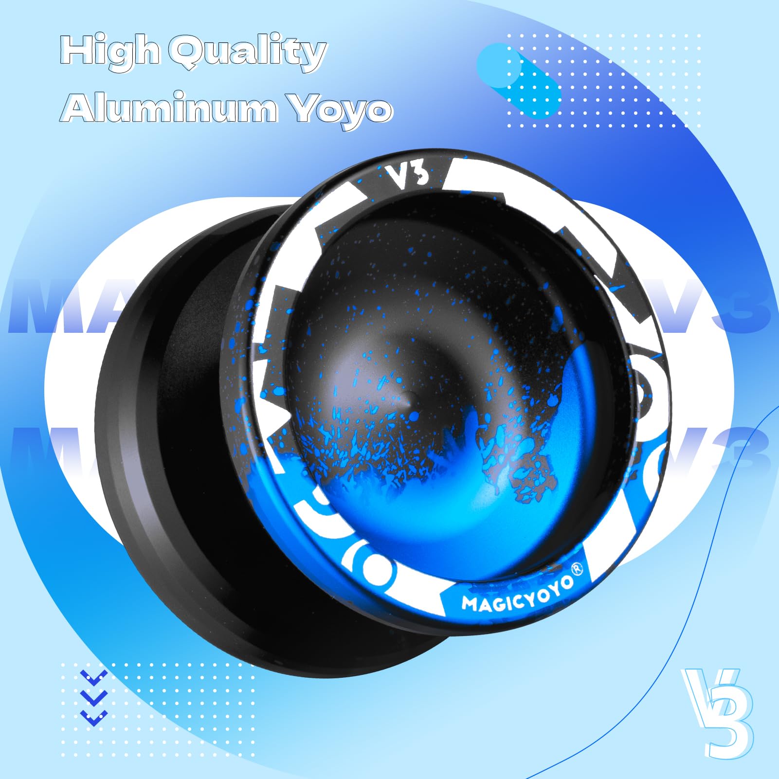 MAGICYOYO V3 responsive mode demonstrates easy beginner trick learning