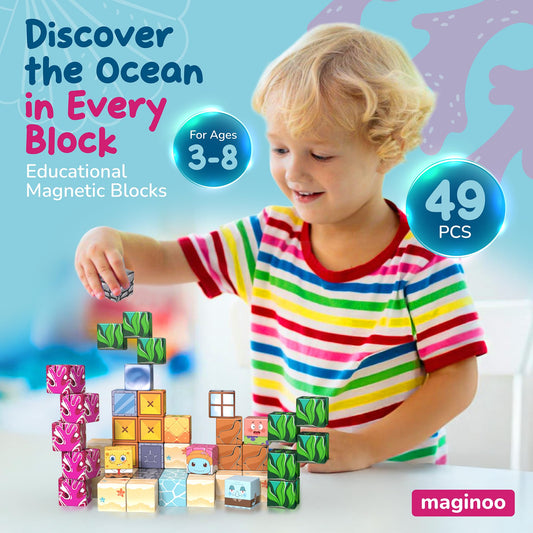 Maginoo submarine and coral reef build for creative problem solving.