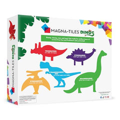 MAGNA-TILES Dinos Brachiosaurus green figurine with movable neck for imaginative building
