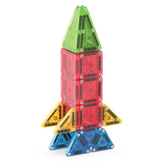 MAGNA-TILES detail shot of rivets and lattice showing crack resistance and safety