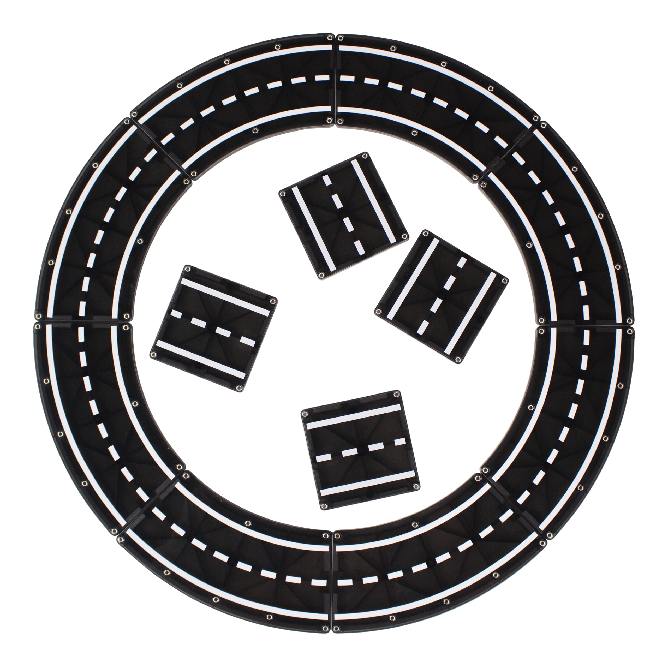 Non-toxic MABS plastic in MAGNA-TILES XTRAS Roads ensures safe play.